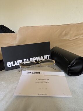 Blue Elephant Non-Prescription Glasses